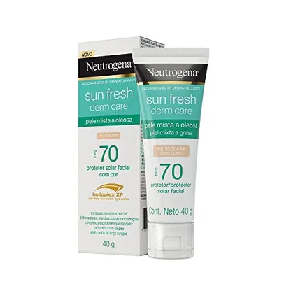 [REC] Protetor Solar Neutrogena Sun Fresh, Pele Oleosa, Fps 70 - 40G