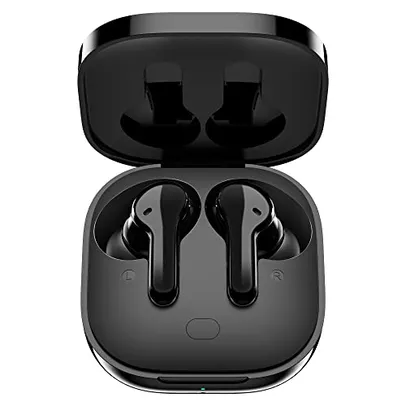 Fone de ouvido sem fio QCY T13 TWS Bluetooth 5.1 com 4 microfones Touch Control IPX5 à prova d'água