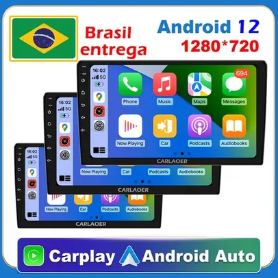 Multimídia android e CarPlay - Carlaoer