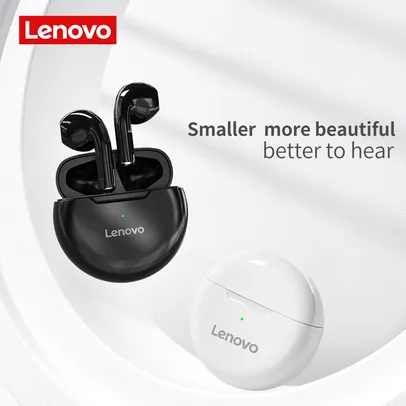 [Já Com Impostos] Lenovo Original HT38 Bluetooth 5.0 TWS Fone De Ouvido Sem Fio À Prova D' Água