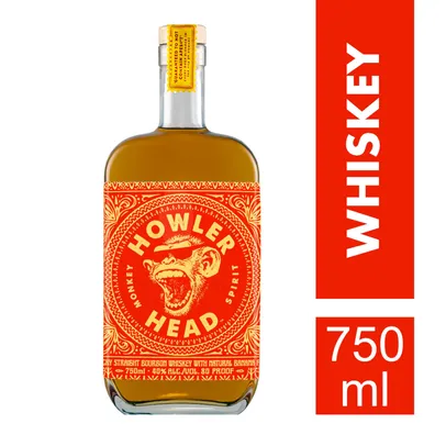 Licor de Whiskey Howler Head Banana Bourbon - 750 ML