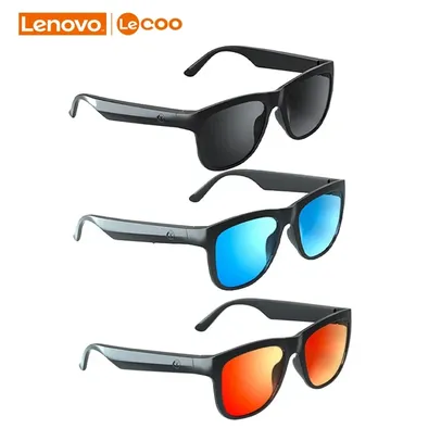 Óculos de Sol Com Fone de Ouvido Bluetooth 5.0 Lecoo C8 LENOVO