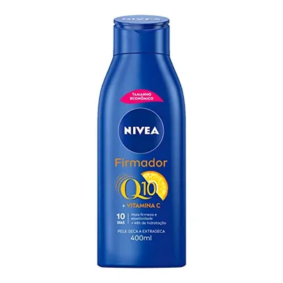 NIVEA Hidratante Firmador Q10 Vitamina C Pele Seca - Hidratante que melhora a elasticidade da pele em 10 dias, - 400ml