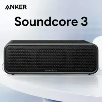 [Taxa inclusa/Moedas] Caixa de som sem fio Anker Soundcore 3 16W - Resistente à água, 24h bateria, Bluetooth