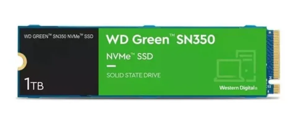 SSD M2 WD Green SN350 WDS100T3G0C 1TB