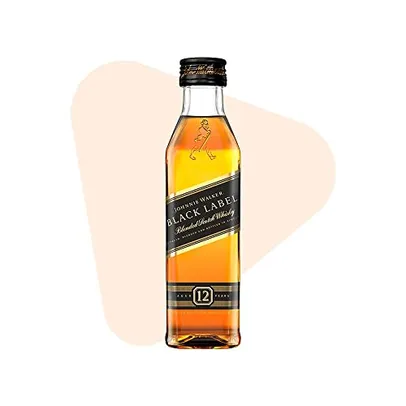 JOHNNIE WALKER Whisky Black Label 12 anos, 50ml