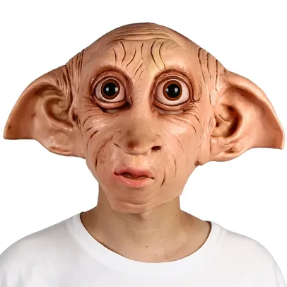 Mascara Dobby um Elfo Feliz - Harry Potter Saga (Halloween, Festas Fantasias, Fãs, Cosplay)