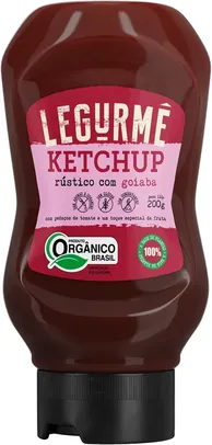 [PRIME | + POR - R$ 6,34] Legurmê Ketchup Rústico Orgânico Com Goiaba 200G