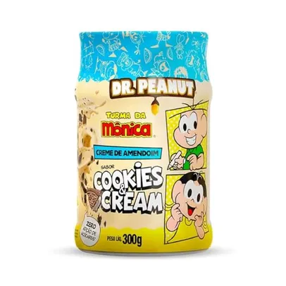 Dr Peanut Creme De Amendoim Turma Da Mônica (300G) Cookies & Cream