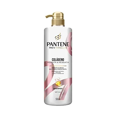 [REC] Shampoo Pantene Colágeno Hidrata e Resgata 510ml, Rosa