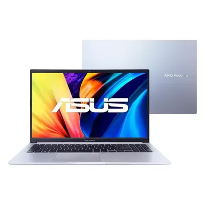 Notebook ASUS Vivobook M1502IA-EJ252 AMD Ryzen 7 4800H 8Gb Ram 256Gb Ssd Linux KeepOs 15,6 FHD Prata Metálico