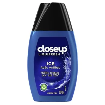 [MaisPorMenos R$4,19] Close Up Closeup Liquifresh Ice - Creme Dental Em Gel 100G