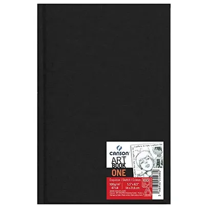 Sketchbook A5 100g/m², Canson, ArTBook One, 98 Folhas