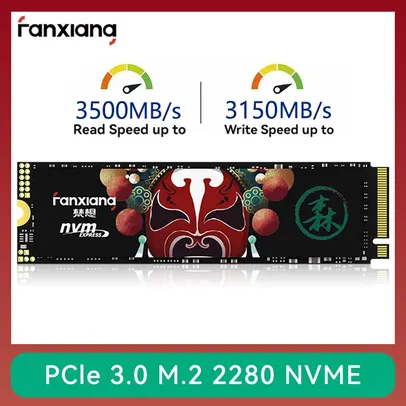 [Taxa Inclusa/Moedas] SSD M.2 NVMe Fanxiang 1TB, 3500MB/s