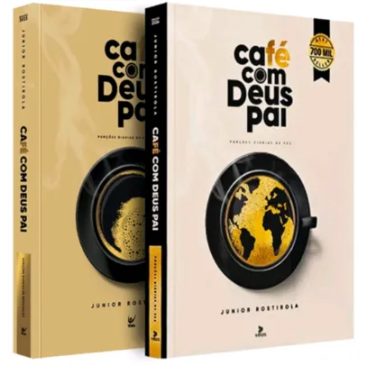 Kit De 2 Livros Café Com Deus Pai