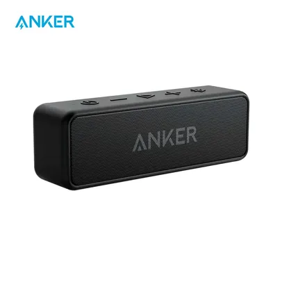[Taxa inclusa/G. Pay] Caixa de som Anker Soundcore 2 Bluetooth - Graves reforçados, resistente à água