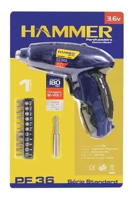 Parafusadeira Sem Fio Hammer PF36