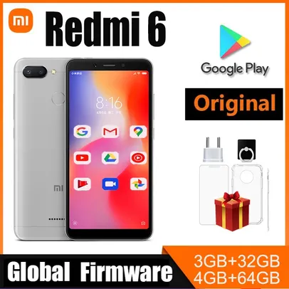[IMPOSTO INCLUSO]Smartphone Xiaomi Smartphone Redmi 6 3GB 32GB