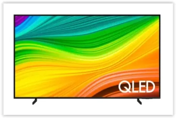 Samsung Smart TV 50 polegadas QLED 4K Q60D 2024, Modo Game, Som em Movimento, Tela sem limites, Design slim, Visual livre de cabos, Alexa