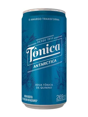 (REC) Tônica Antárctica Água Tônica Antarctica Regular Lata Com 269Ml
