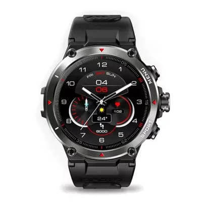 [Taxa inclusa] Smartwatch Zeblaze Stratos 2 com GPS, Tela AMOLED, Monitoramento de saúde e até 25 dias de bateria