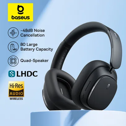[Taxa Inclusa] Baseus H1 Pro fone de ouvido sem fio com cancelamento de ruído ativo