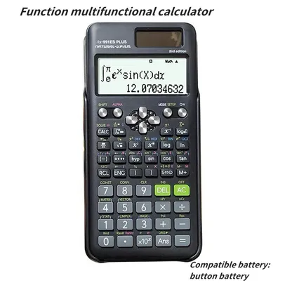 Multifuncional portátil Calculadora Função Científica, Display LED, Eletrônic