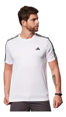 Camiseta Masculina Essentials 3 Listras adidas - Tam.: G