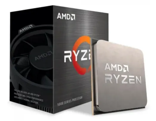 Processador AMD Ryzen 5 5600GT, 3.6GHz (4.6GHz Turbo), 6-Cores 12-Threads, Cooler Wraith Stealth, AM4, 100-100001488BOX