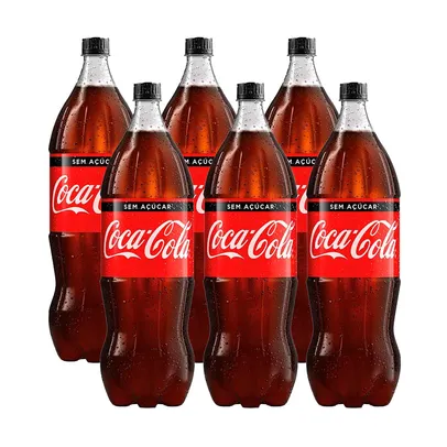 Coca-Cola Zero 1,5 Litros 6 Unidades