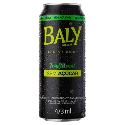 Energético Baly Sugarfree com 473 ml