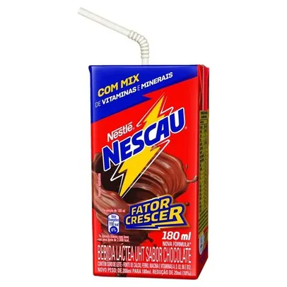 [Leve 5] Bebida Láctea Chocolate Nescau 180ml