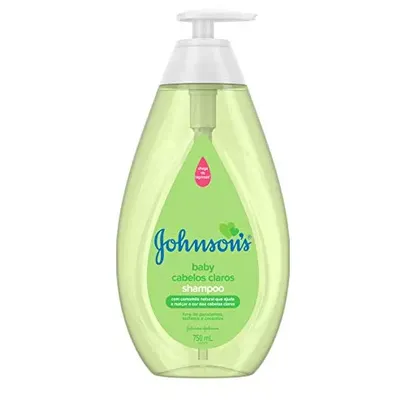 (PRIME) Johnson's Baby Shampoo Para Bebê Para Cabelos Claros, 750ml