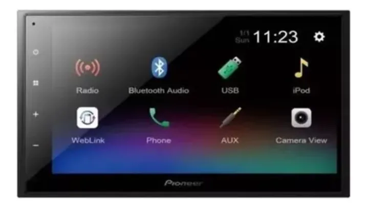 Multimidia Pioneer Dmh-a348bt Espelhamento iPhone E Android
