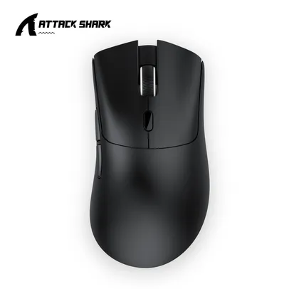 [APP/´TAXA INCLUSA] Mouse Gamer Sem Fio Attack Shark-Mouse Macro para Jogos, R1, 18000dpi, Sensor