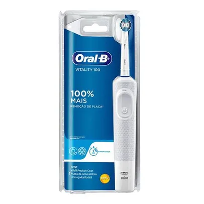 Escova Elétrica Oral-B Vitality Precision Clean - 127 Volts