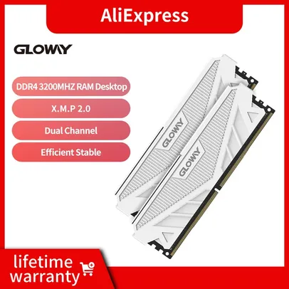 Gloway-Memória de Desktop RAM para Computado DDR4, 8GB, 3200MHz