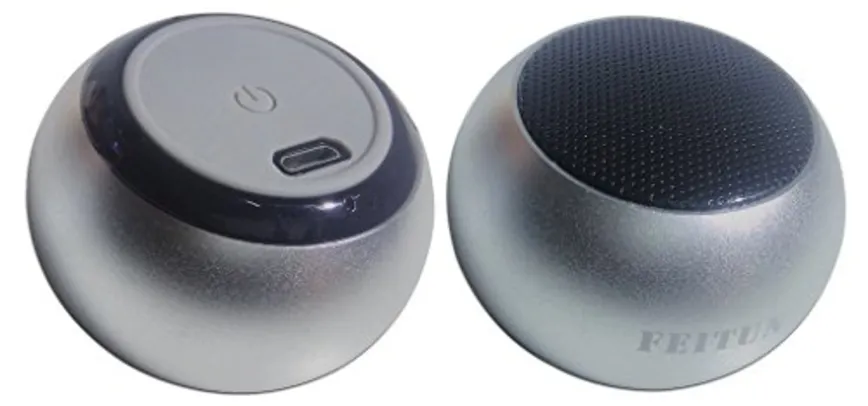 QUASE DE GRAÇA Caixinha de Som Bluetooth Mini Speaker 3w Feitun Fn-0006