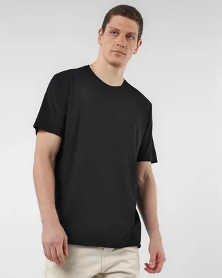 Camiseta masculina tech antiodor regular - Preto | Pool Premium