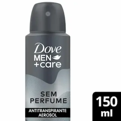 Desodorante Dove Men+Care Sem Perfume Aerossol Antitranspirante 150ml
