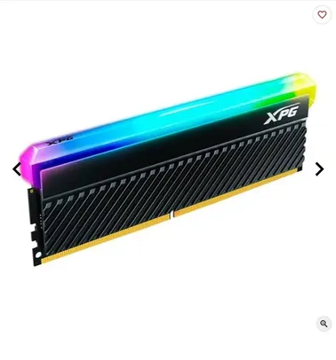 MEMORIA ADATA XPG SPECTRIX D45G, RGB, 8GB (1X8GB), DDR4, 3200MHZ