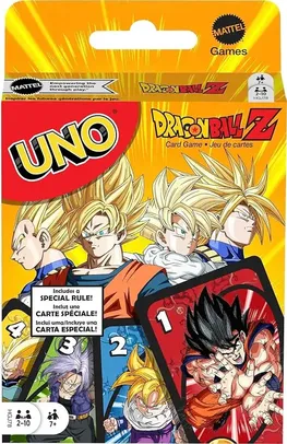 [R$ 4,98 - C. Nova/Taxa Inclusa] Jogo de Cartas UNO Dragon Ball Z