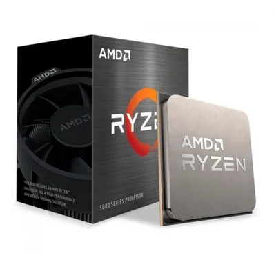 Processador AMD Ryzen 5 5500 3.6GHz (4.2GHz Turbo), 6-Cores 12-Threads