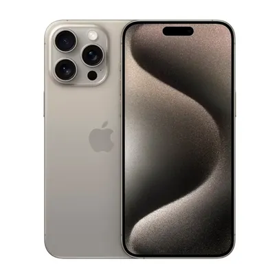 Apple iPhone 15 Pro Titânio Natural 256GB - MTV53BE/A