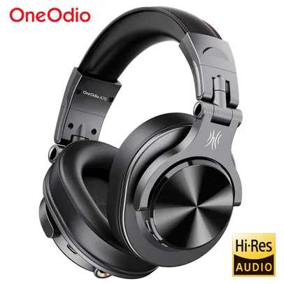 Fone de ouvidos Oneodio fusion A70 bluetooth 5.2 com microfone