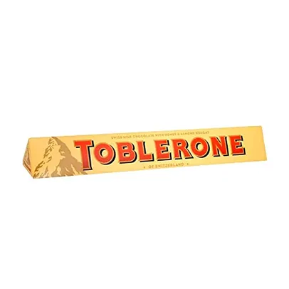(PRIME) (Mais por Menos R$13,59) Chocolate ao Leite Nougat de Mel e Amêndoas Toblerone Caixa 100g - Importado