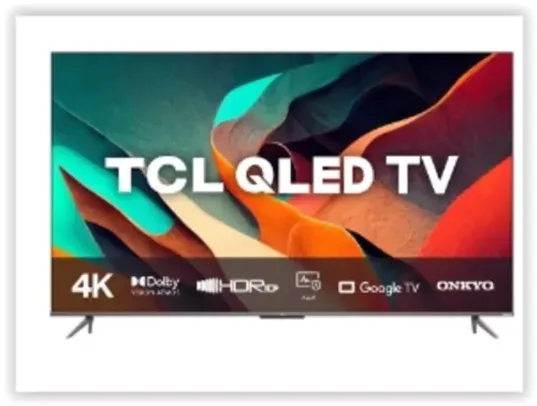 Smart Tv 50 Qled 4K Tcl C635 Dolby Vision Atmos