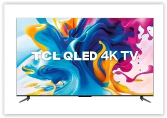 Smart TV TCL 55" QLED 4K UHD Google TV Gaming 55C645