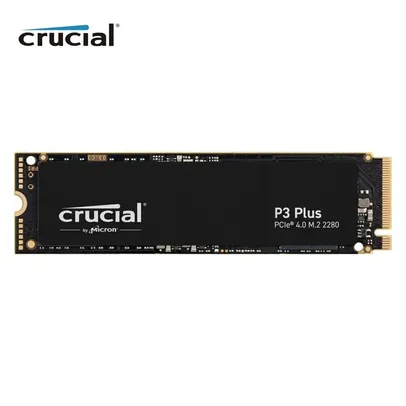 Crucial P3 Plus 2TB 1TB 500GB SSD PCIe Gen4 3D NAND NVMe M.2, até 5000 MB/s PS5