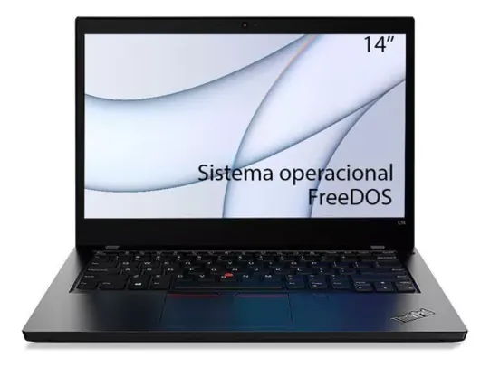 (CC MP) Notebook Lenovo Thinkpad L14 14'' Fhd I5-1135g7 256gb 8gb Free Dos Preto - 20x2006pbo